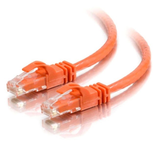 3ft Cat6 Snagless Crossover Unshielded (UTP) Network Patch Cable - Orange