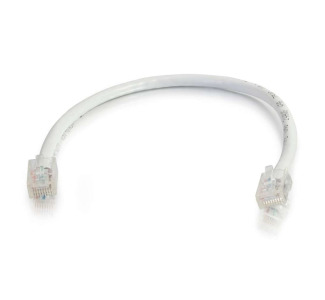 1ft Cat6 Non-Booted Unshielded (UTP) Network Patch Cable - White