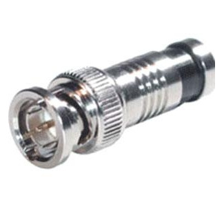 C2G RG6 Compression BNC Connector - 10pk