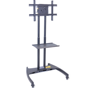 Luxor FP2500 Adjustable Height Flat Panel TV Cart