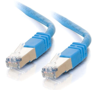 25ft Cat5e Molded Shielded (STP) Network Patch Cable - Blue