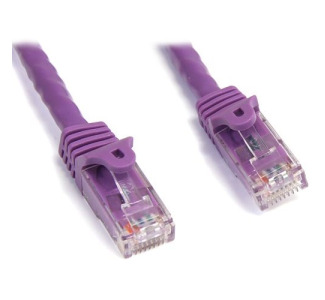 StarTech.com 7 ft Purple Snagless Cat6 UTP Patch Cable
