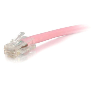 10ft Cat6 Non-Booted Unshielded (UTP) Network Patch Cable - Pink