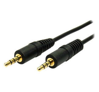 StarTech.com 3 ft Slim 3.5mm Stereo Audio Cable - M/M