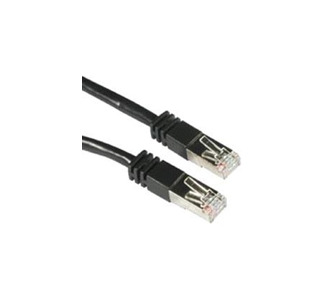 25ft Cat5e Molded Shielded (STP) Network Patch Cable - Black