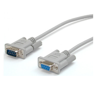 StarTech.com 15 ft Straight Through Serial Cable - DB9 M/F