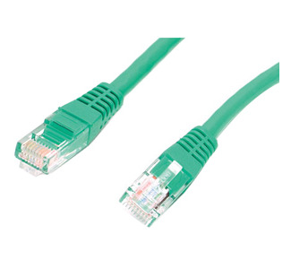 StarTech.com 10 ft Green Molded Cat5e UTP Patch Cable