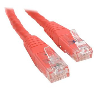 StarTech.com 15 ft Red Molded Cat6 UTP Patch Cable - ETL Verified