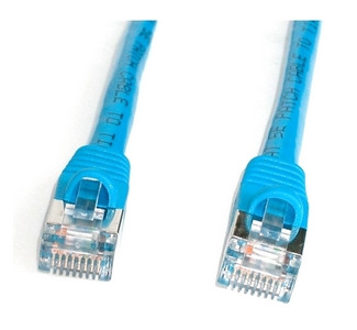 StarTech.com 100 ft Cat5e Blue Snagless Shielded RJ45 F/UTP Cat 5e Patch Cable - 100ft Patch Cord