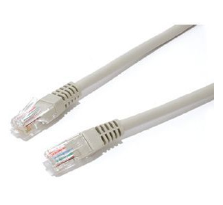 StarTech.com 1 ft Gray Molded Cat5e UTP Patch Cable