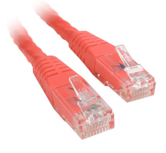StarTech.com 20 ft Red Molded Cat6 UTP Patch Cable - ETL Verified