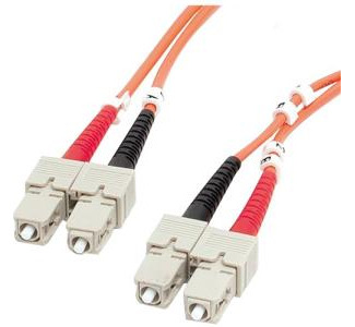 StarTech.com 1m Multimode 62.5/125 Duplex Fiber Patch Cable SC-SC