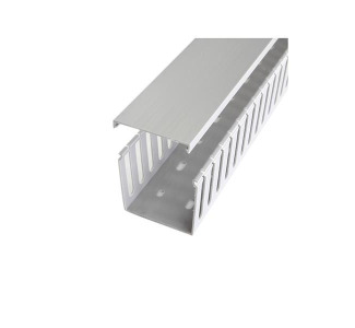 StarTech.com 3x3in Open Slot Wiring Cable Raceway Duct with Cover Lid
