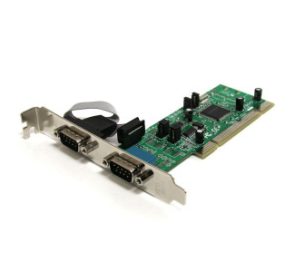 StarTech.com 2 Port PCI RS422/485 Serial Adapter Card with 161050 UART