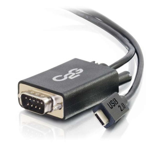 C2G USB 2.0 USB-C to DB9 Serial RS232 Adapter Cable