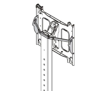 Chief PACTP1 Cart Stabilizer Kit for Flat Panel Display, Cart