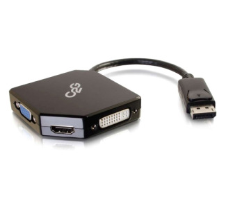 C2G DisplayPort to HDMI, VGA, or DVI Adapter Converter