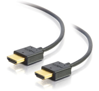 C2G 3ft Ultra Flexible High Speed HDMI Cable With Low Profile Connectors