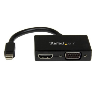 StarTech.com Travel A/V Adapter: 2-in-1 Mini DisplayPort to HDMI or VGA Converter