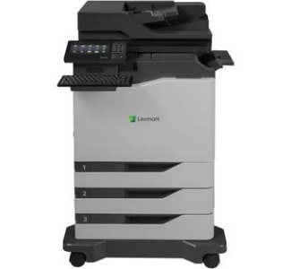 Lexmark CX820dtfe Laser Multifunction Printer - Color - Plain Paper Print - Floor Standing