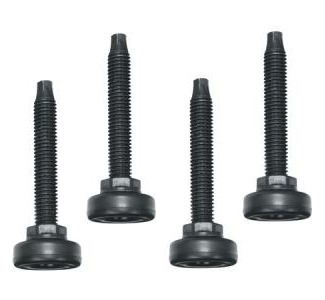 Middle Atlantic Products Leveling Feet, Isolating