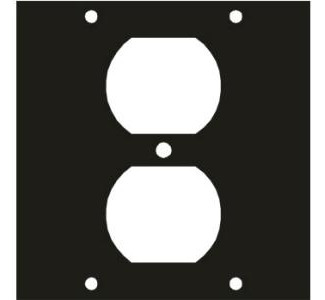 Middle Atlantic Products UCP DUP1 Faceplate