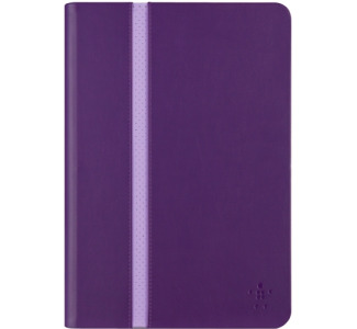 Belkin Stripe Carrying Case (Folio) for iPad mini - Plum