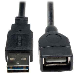 Tripp Lite 6in USB 2.0 High Speed Extension Cable Reversible A to A M/F