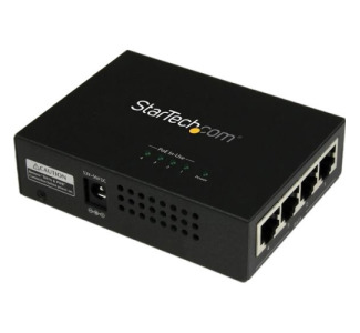 StarTech.com 4 Port Gigabit Midspan - PoE+ Injector - 802.3at and 802.3af