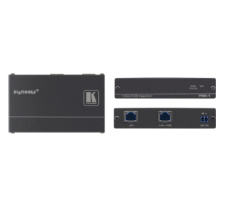 Kramer 10Gb UHD Power Over Ethernet Injector