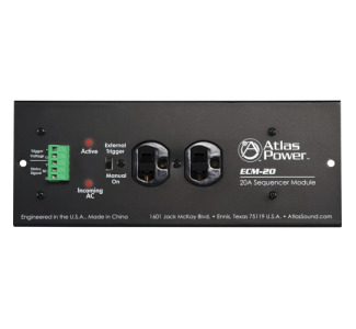 Atlas Sound 20A AC Power Conditioner and Spike Suppressor