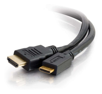 C2G 1.5ft High Speed HDMI to HDMI Mini Cable with Ethernet