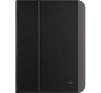 Belkin Slim Style Carrying Case (Folio) for iPad mini - Blacktop, Gravel