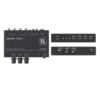 Kramer 102MX 2-Channel Stereo Audio Mixer