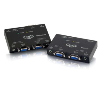 C2G Short Range VGA+3.5mm Audio over Cat5 Extender Kit