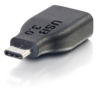 C2G USB 3.0 USB-C to USB-A Adapter M/F - Black