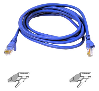 Belkin Cat.6 UTP Patch Network Cable A3L980-20-BLU