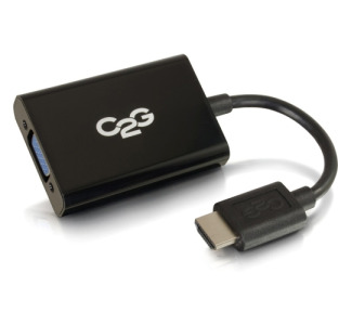 C2G HDMI Male to VGA and Stereo Audio Female Adapter Converter Dongle