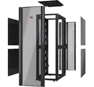 APC NetShelter SX 42U 600mm Wide x 1070mm Deep Enclosure Without Sides Black