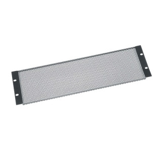 Middle Atlantic Products Vent Panel, 3 RU, Perforated, 64% Open Area, 6 pc. Contractor Pack