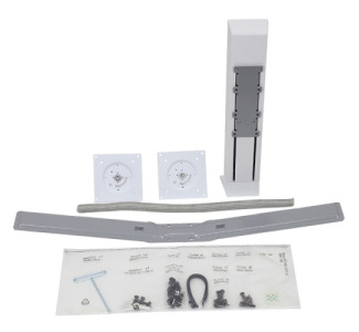 Ergotron WorkFit Dual Monitor Kit (white)