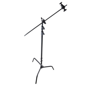 Promaster Professional C-Stand Kit with Turtle Base - Black