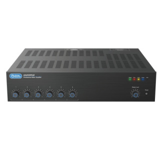 Atlas Sound AA200PHD Amplifier - 200 W RMS - 6 Channel - Black