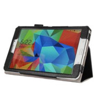 i-Blason GALXY-TAB4-8-1FOLD-BLACK 8" Case for Galaxy TAB 4