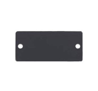 Kramer W-BLANK Wall Plate Insert - Blank Slot Cover Plate