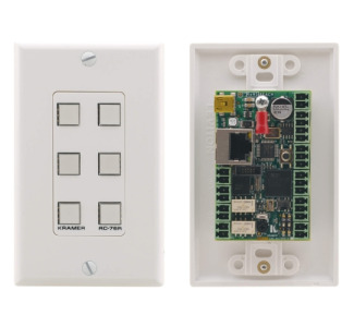 Kramer 6-Button Ethernet and KNET Control Keypad (US-D)