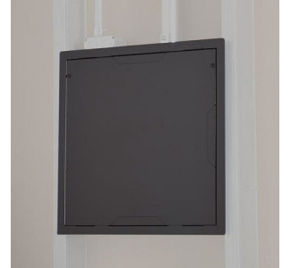 LARGE IN-WALL STORAGE BOX WITH FLANGE AND COVER