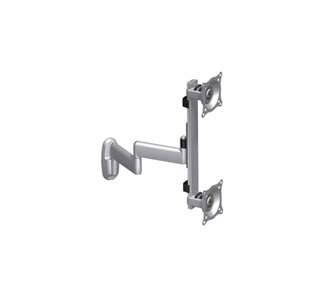 Chief KWD230B Dual Vertical Monitor Swing Arm Wall Mount