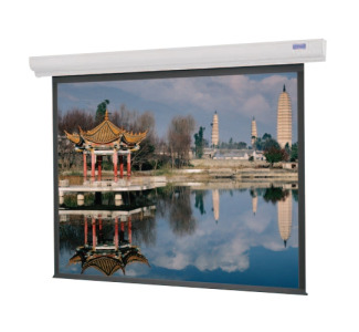 Da-Lite Designer Contour 89730E Electric Projection Screen - 1:1 - Ceiling Mount, Wall Mount