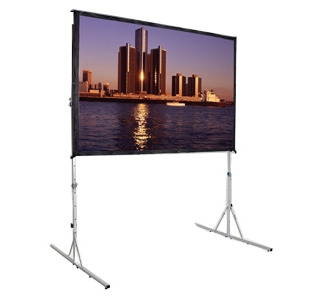 Da-Lite Fast-Fold Deluxe Projection Screen - 193.4